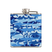 ブルーシャーク·パターン フラスク (裏面)