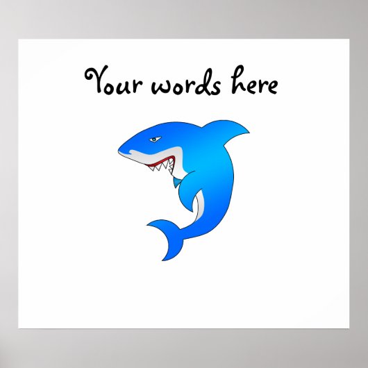 ブルーシャーク ポスター (正面)