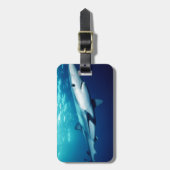 ブルーシャーク ラゲッジタグ (正面縦)