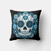 ブルーシュガースカル クッション (裏面)