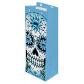 ブルーシュガースカル ワインギフトバッグ (裏面アングル)