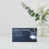 ブルーショーフール名刺 名刺 (スタンド正面)