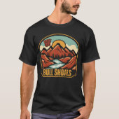 ブルーショールズ、アーカンソー州 Tシャツ (正面)