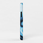 ブルーシルクの波 Case-Mate iPhoneケース (裏面/右)