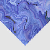 ブルーシルク抽象芸術 薄葉紙 (詳細)