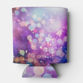 ブルーシルバーグリッターラぼやけイト 缶クーラー (裏面)