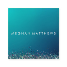 ブルーシルバースパークル美しいスタイリストメイクアップアーティスト 