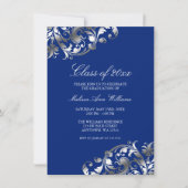 ブルーシルバースワール卒業パーティー発表 招待状 (正面)