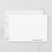 ブルーシルバーダンサーノテカードA ノートカード (裏面)