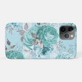 ブルーシルバーバラレース詳細 Case-Mate iPhoneケース (裏面(横))