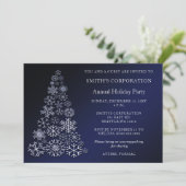 ブルーシルバーフェスティバル企業のホリデーパーティー 招待状 (スタンド正面)