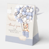 ブルーシルバーベアーバルーンのビーフボックス フェイバーボックス (裏面サイド)