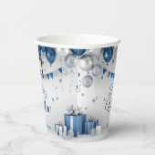 ブルーシルバー21歳の誕生日 紙コップ (右)