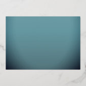 ブルーシルバーMBA卒業 箔招待状 (裏面)