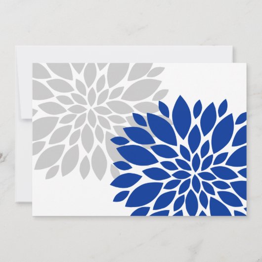 ブルーシルバ王室のーググレーバーストスクリプト日付の保存 セーブザデート (裏面)