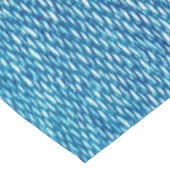 ブルーシンプルジーンズデニム織物| テーブルクロス (アングル)