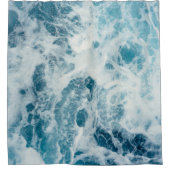 ブルーシーウォーター シャワーカーテン (正面)