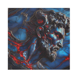 ブルーシーガーディアン – AI At Work メタルプリント