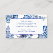 ブルーシーシェルの名刺 名刺 (裏面)