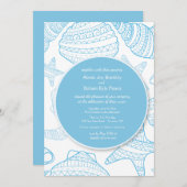 ブルーシーシェルズの招待状 招待状 (正面/裏面)