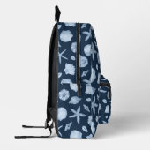 ブルーシーシェルバックパック プリントバックパック (左)
