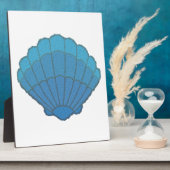 ブルーシーシェルモザイク フォトプラーク (側面)