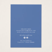 ブルーシーシェルロゴネックレス表示カード (裏面)