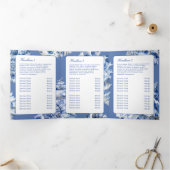 ブルーシーシェルロゴ3折パンフレット 三つ折りカード (内部)