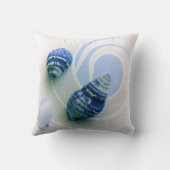 ブルーシーシェル装飾用クッション クッション (裏面)