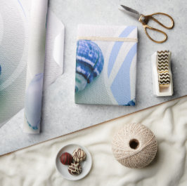 ブルーシーシェル3包紙 ラッピングペーパー