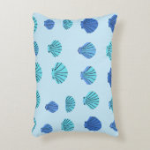 ブルーシーシェル アクセントクッション (正面(垂直))