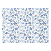 ブルーシーシェル テーブルクロス (正面(横))