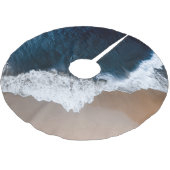 ブルーシーズエアリアルバリインドネシア ブラッシュドポリエステルツリースカート (アングル)