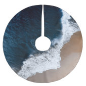 ブルーシーズエアリアルバリインドネシア ブラッシュドポリエステルツリースカート (正面)