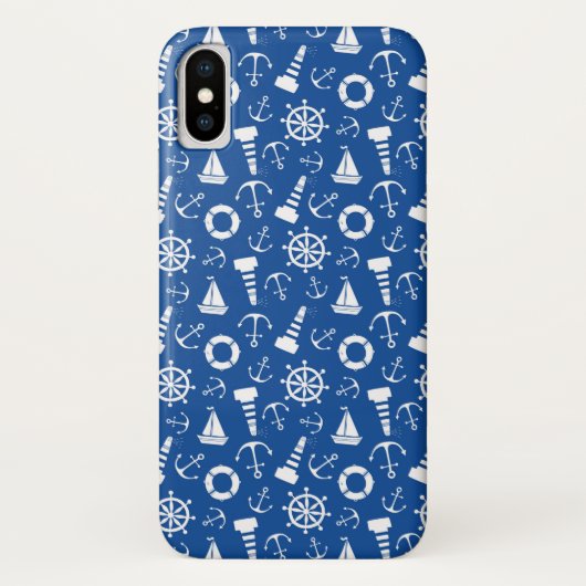 ブルーシーパターン Case-Mate iPhoneケース (裏面)