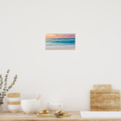 ブルーシービーチウォール ポスター (キッチン)