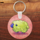 ブルーシープキーチェーン キーホルダー (正面)