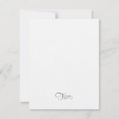 ブルーシーホースで日付を保存 セーブザデート (裏面)