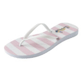 ブルーシーホースオン赤面ストライプビーチサンダル ビーチサンダル (アングル)