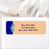 ブルーシーホース住所 シール (インサイチュ)