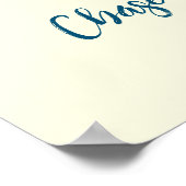 ブルーシーホース感動的引用文aboutドリーム ポスター (角)