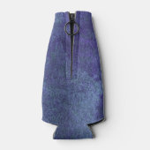 ブルーシー海自然絵画抽象芸術芸術 ボトルクーラー (裏面)