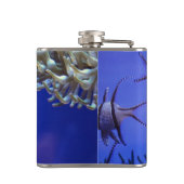 ブルーシー深いの白黒アンジェルフィッシュ フラスク (裏面)