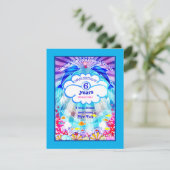 ブルーシーワールドドルフィンカラル招待状 招待状 (スタンド正面)