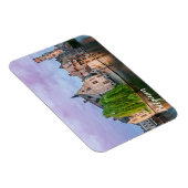 ブルージの古い町と鐘楼 マグネット (右側)