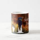 ブルージアモノグラムファミリーキャビン名 コーヒーマグカップ (中央)