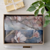 ブルージェイさくらんぼ花の水色 薄葉紙 (ギフト)