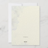 ブルージェイのホリデー フォト カード (裏面)