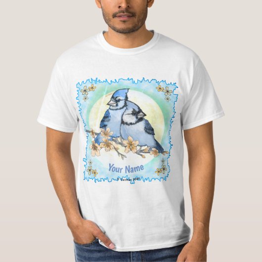 ブルージェイの枝Tシャツ Tシャツ (正面)