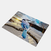 ブルージェイサンライズ ドアマット (アングル)